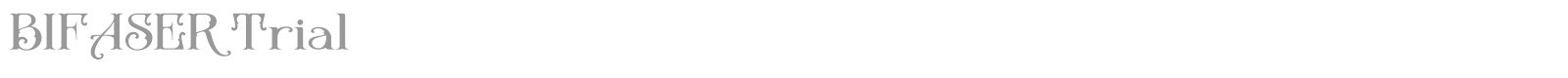 Bifaser font preview